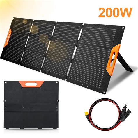 200 Watt Panneau Solaire Pliable Flexible Kit Panneau Solaire Panneau