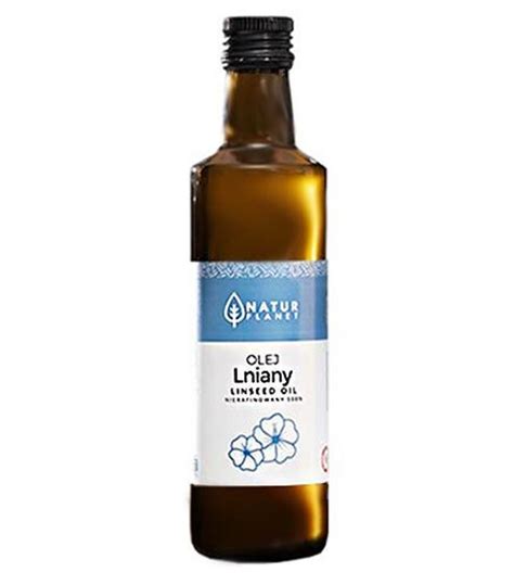 Natur Planet Olej Lniany Nierafinowany 100 500 Ml Cena Opinie