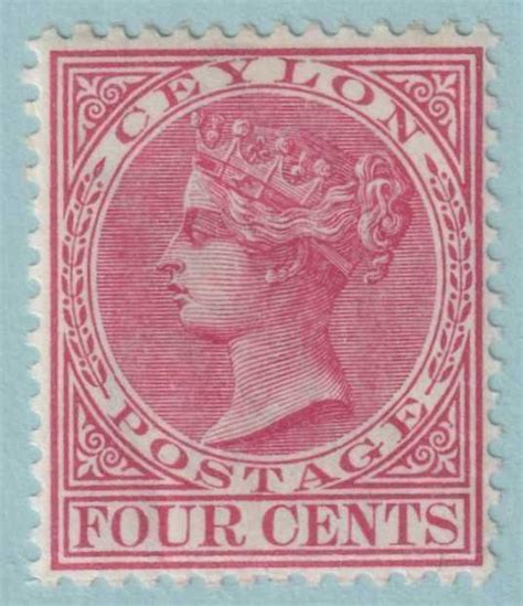 Ceylon 90 Mint Lightly Hinged OG NO Faults Very Fine TII Asia