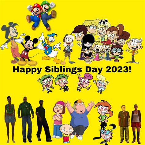 Happy Siblings Day 2023 By Benny49 On Deviantart