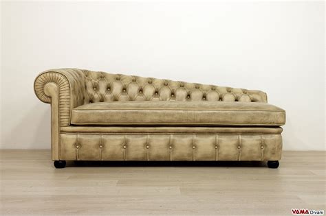 Dormeuse Chesterfield Classica In Pelle Misure E Prezzi