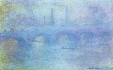 Waterloo Bridge Painting by Claude Monet