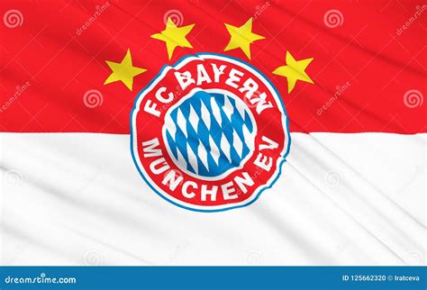 Flag Football Club Bayern Munich Editorial Image - Illustration of ...