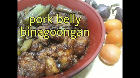 Pork Belly Binagoongan Lutong Bahay YouTube