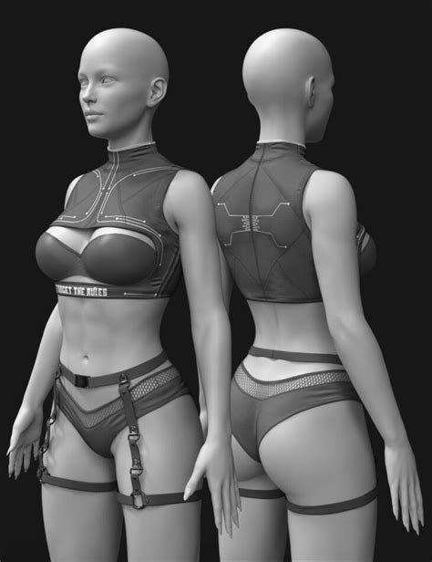 X Fashion Dark Secrets Outfit For Genesis 8 And 81 Females Render State