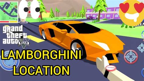 How To Get Lamborghini Lamborghini Secret Location In Dude Theft Wars