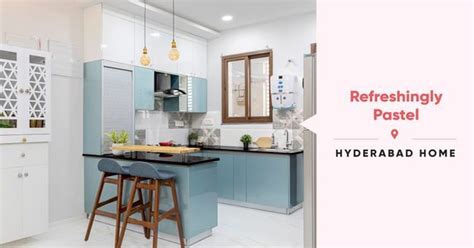 This Bhk Home Reveals The Importance Of Colour In Design Kitchen