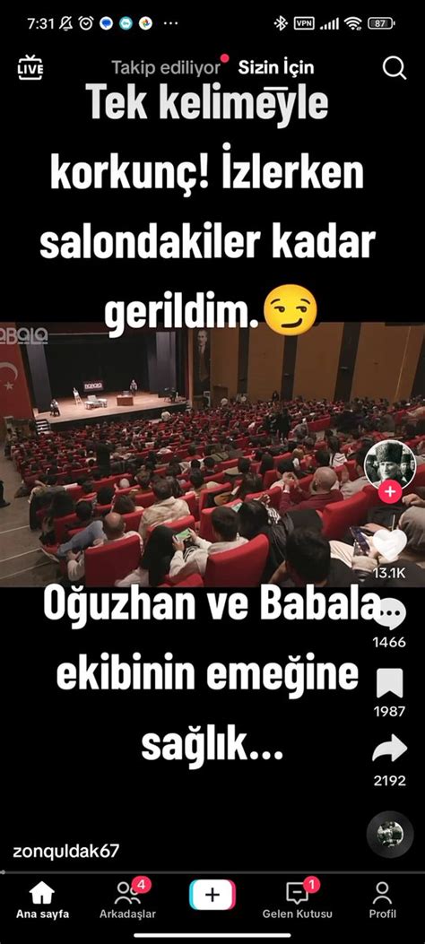 Deniz On Twitter Son Videosunun Incenin Babala Tv Videosu