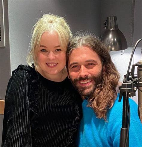 Nicola Coughlan With Her Boyfriend Jonathan Van Ness Celebrities