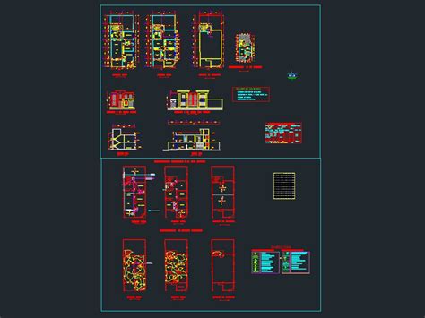 Residencia En Autocad Descargar Cad 56485 Kb Bibliocad