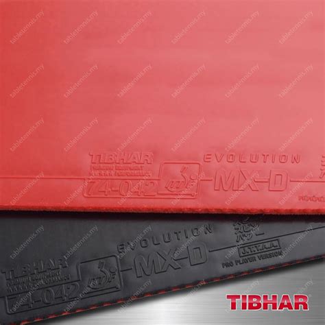 Tibhar Evolution MX-D MXD Spin Elastic Table Tennis Rubber Getah Ping ...