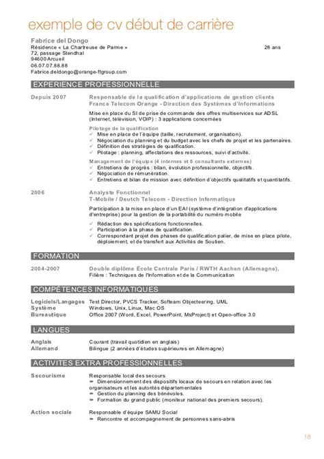 Exemple Cv Responsable D Exploitation Cv Anonyme