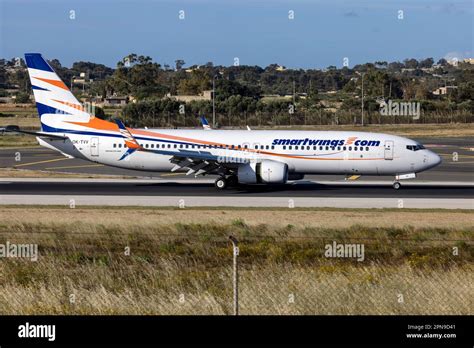 Smart Wings Boeing N Reg Ok Tvv Operating Air Malt Flight