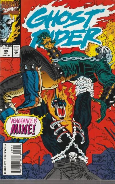 Ghost Rider Vol Cover A Vf Nm Marvel V Eur Picclick Fr