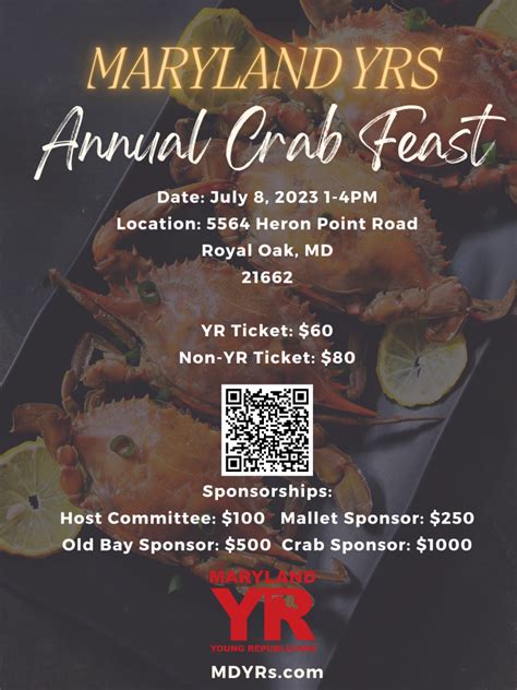 First Annual Crab Feast – Maryland Young Republicans