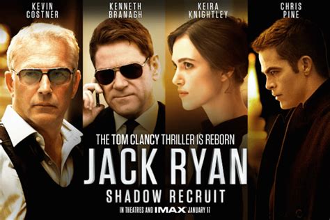 Review Chris Pine And Kevin Costner Play The Spy Game In Jack Ryan