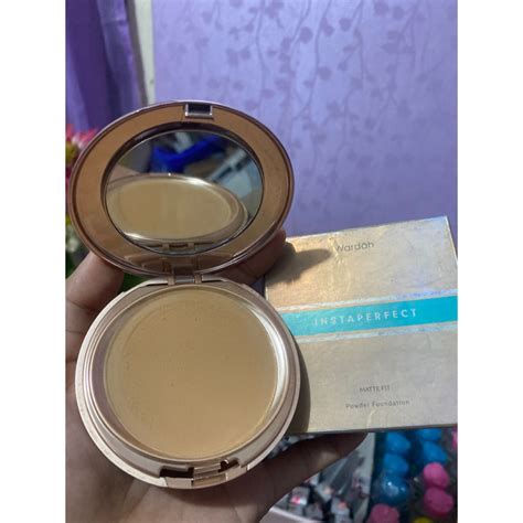 Jual Wardah Instaperfect Powder Foundation Matte Fit Reffil Shopee