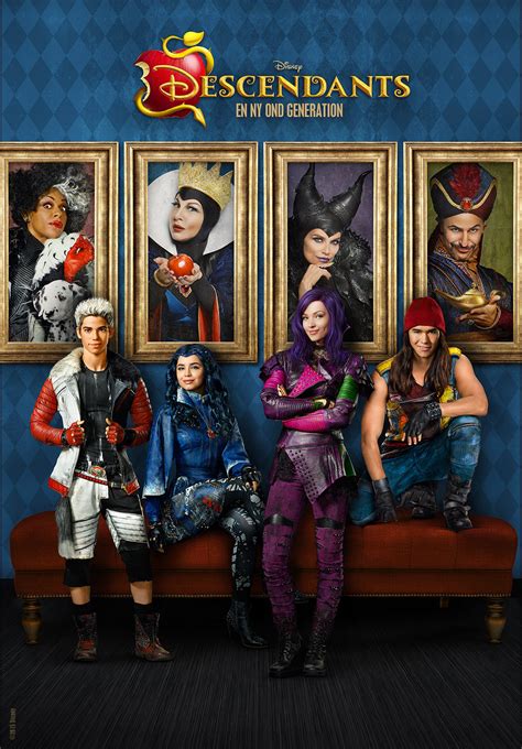 Galabiljetter till Disneys DESCENDANTS | Atousa Pink - en annorlunda ...