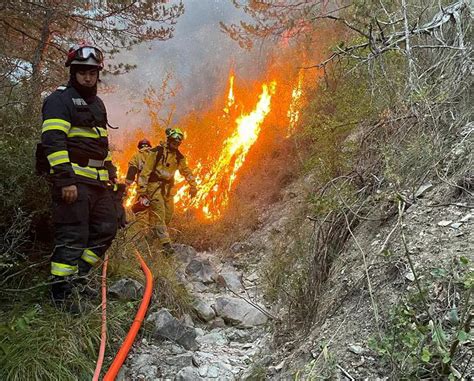 Cinci pompieri de la ISU Bistrița Năsăud luptă cu flăcările în Franța