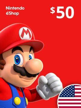 Buy Nintendo EShop Card 50 USD United States Nintendo CD Key K4G