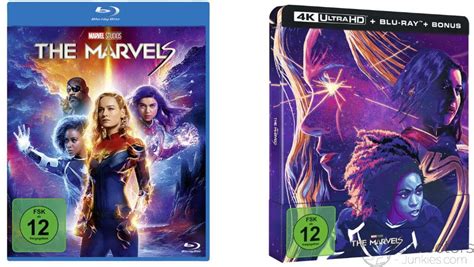 The Marvels Im 4k Steelbook And Standard Varianten Ab 1 Quartal 2024