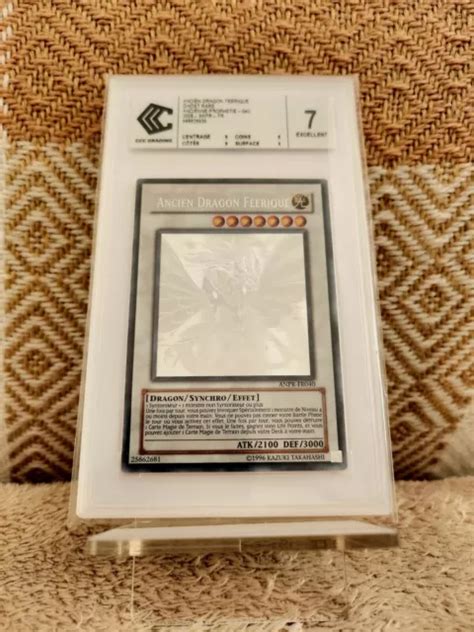 YU GI OH CCC GRADING 7 Ancien Dragon Féerique ANPR FR040 Ghost rare