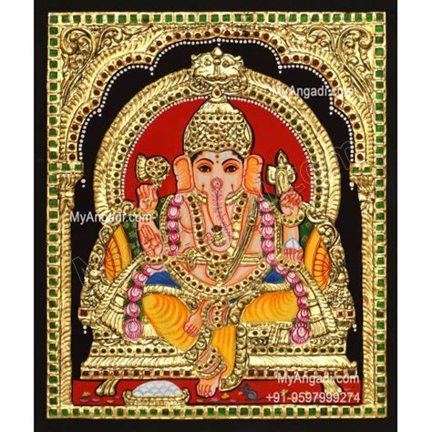 Vinayagar Tanjore Paintings