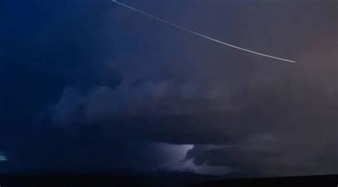 Meteor Fireball Lights Up Sky In Costa Del Sol Spain Fire In The