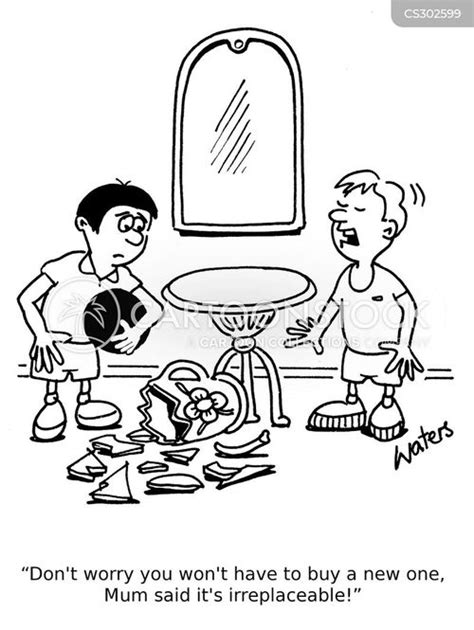 Broken Vase Cartoons and Comics - funny pictures from CartoonStock