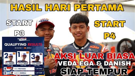 Hasil Veda Ega Pratama Di Redbull Rookies Cup Jerez 2024 Hari Pertama