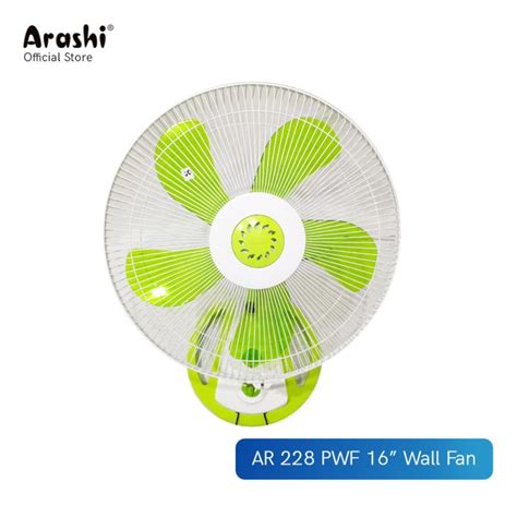 Jual Arashi Vince Ar Pwf Kipas Angin Dinding Inch Wall Fan