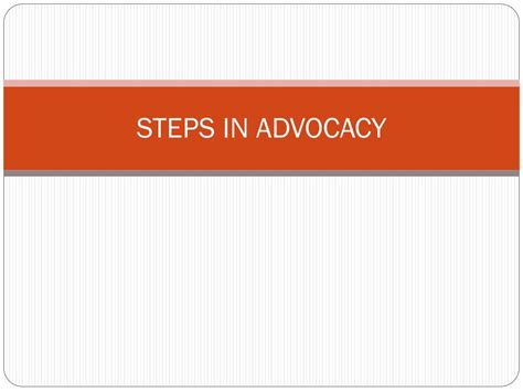 Ppt Advocacy Powerpoint Presentation Free Download Id5628109