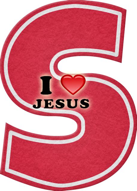 Sussurro De Amor Alfabeto Decorativo I Love Jesus Png