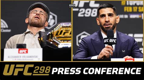 Full Ufc Ufc Press Conference Ufc Mma Fighting Youtube