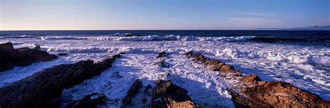 Rocky Coastline At Sunset, Montana De Photograph by Panoramic Images - Fine Art America