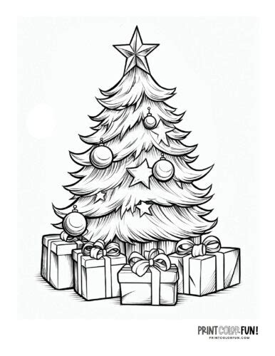 Free Christmas Clip Art Coloring Pages - Infoupdate.org