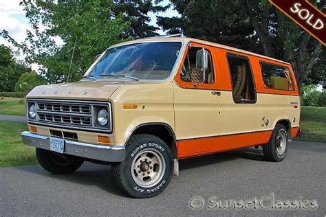 1978 Ford Econoline 250 Conversion Van Ours Was Much Prettier With