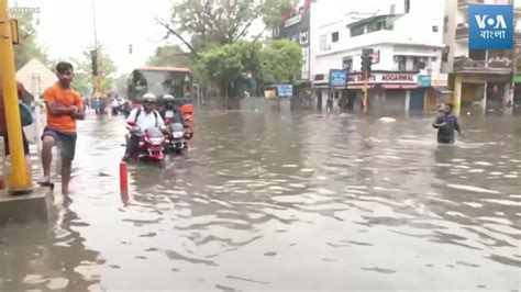 নয়াদিল্লিতে রেকর্ড ভাঙা বৃষ্টির পর ভয়াবহ বন্যা