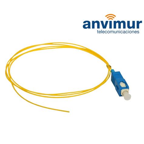 Pigtail SC UPC 1 5M G657A2 SM Simplex 0 9mm Anvimur