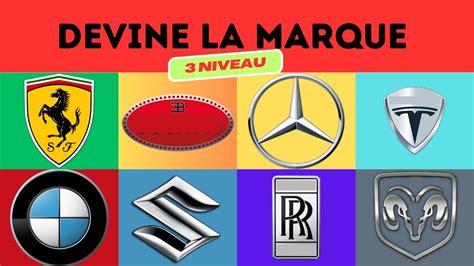 Devine La Marque De Voiture Partir Du Logo Niveau Quiz Voiture