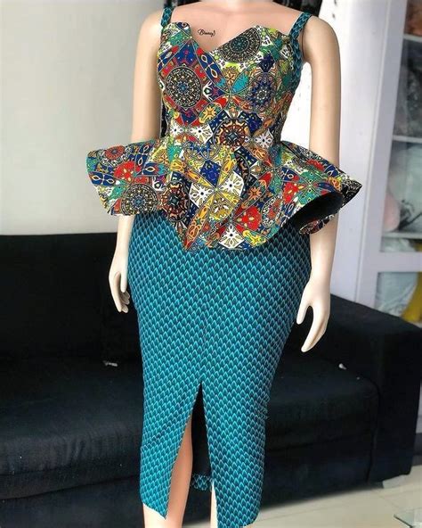 Fascinating Ankara Skirt And Peplum Blouse Styles To Sew This Season