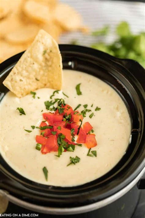 Crock Pot White Queso Dip Video White Queso Dip Recipe