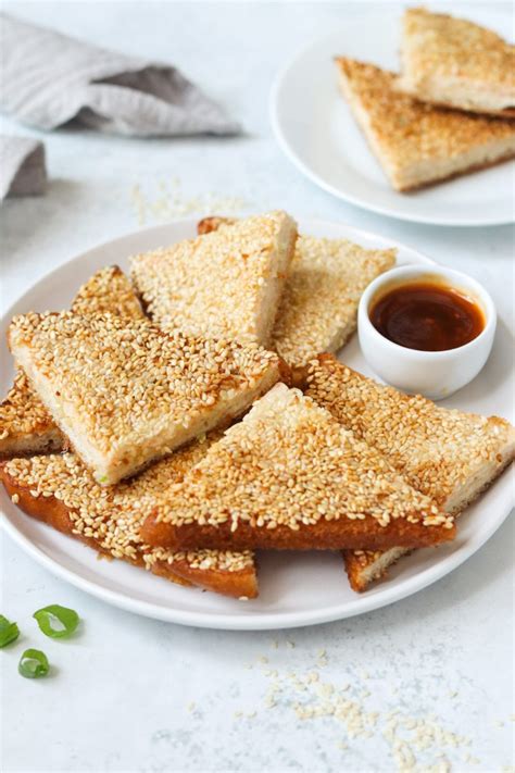 Sesame Prawn Toast Recipe My Morning Mocha