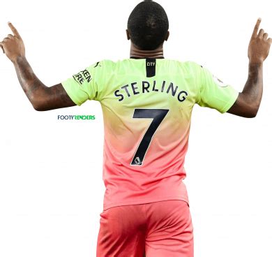 Raheem Sterling Manchester City Football Render Footyrenders