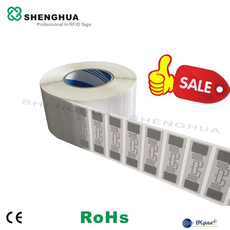 Pcs Roll Inventory Checking Self Adhesive Passive Paper Uhf Rfid