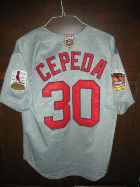 PREOWNED MEN S SMALL PUERTO RICAN STAR ORLANDO CEPEDA ST LOUIS