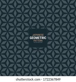 Japanese Geometric Pattern This Simple Vector Stock Vector (Royalty Free) 1722367849 | Shutterstock