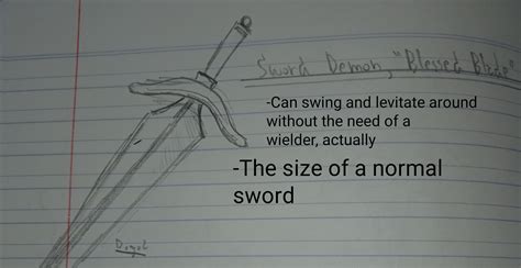 Oc Sword Demon Blessed Blade Think You Can Handle The Mutation