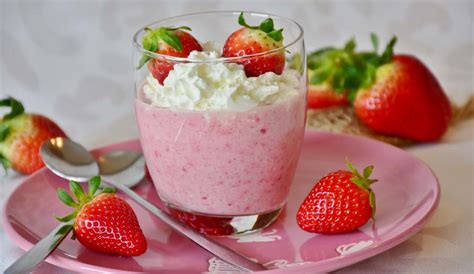 Mousse Alla Fragola Light Senza Panna Delizia Con Poche Calorie