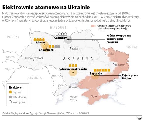 Zaporoska Elektrownia Atomowa Odci Ta Od Pr Du W Efekcie Rosyjskich